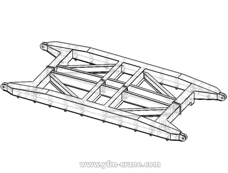 60 Ton 20FT Customized Container Lifting Beam
